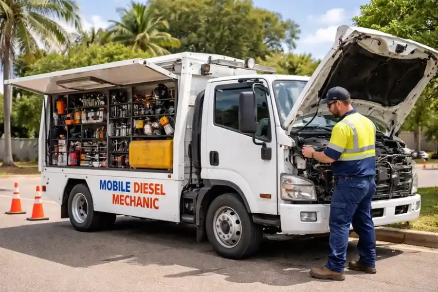 mobile diesel mechanic brisbane