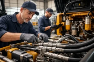 hydraulic and fuel system repairs 