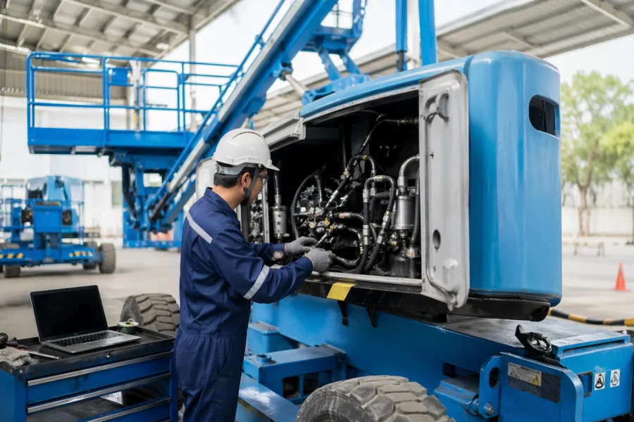 elevated work platform maintenance
