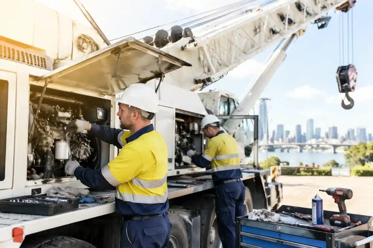 How Often to Schedule Crane Repairs Brisbane for Peak Performance
