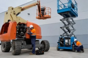 boom lift and scissor lift servicing 